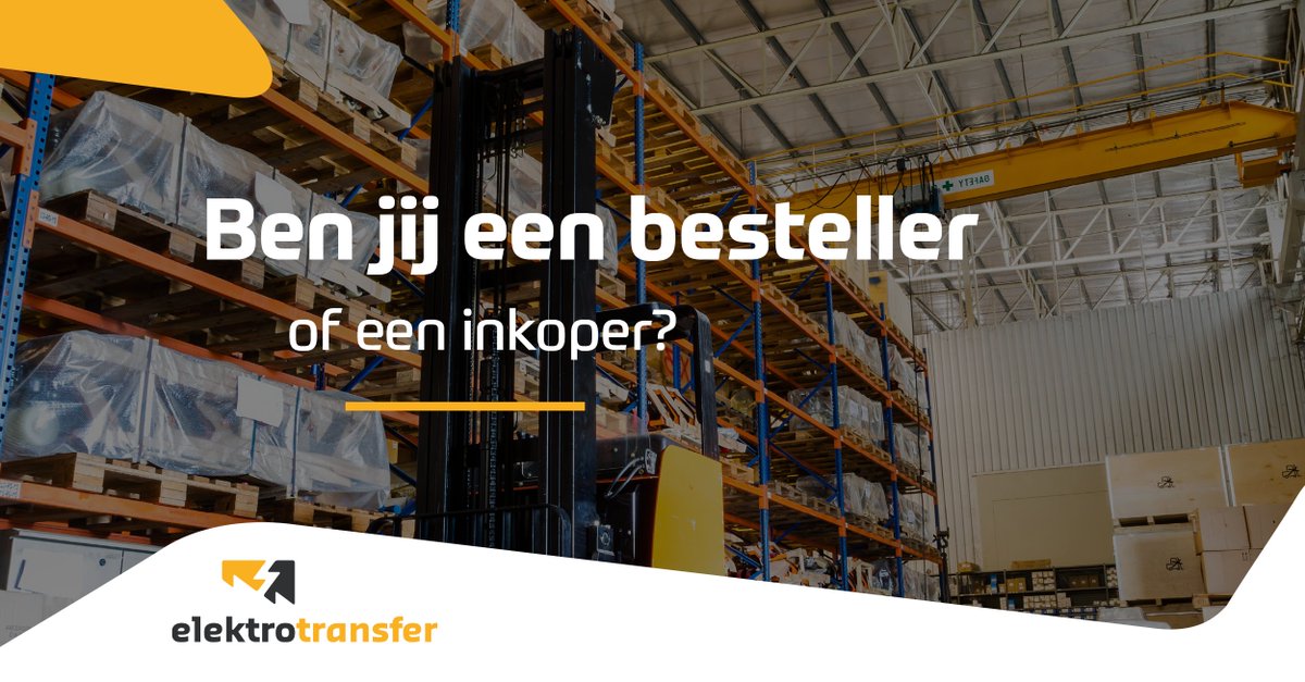 Binnen installatiebedrijven zijn er over het algemeen meer bestellers dan inkopers. Dit is een conclusie als we kijken naar het gemiddelde installatiebedrijf. Er zijn bijvoorbeeld veel werkvoorbereiders die het inkopen van materialen ’er even’ bij doen. 

pos.li/2ex7kb