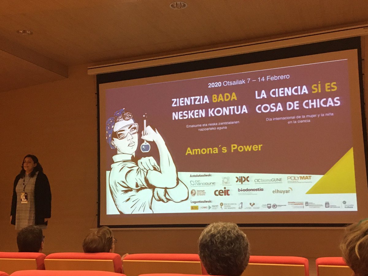 CFMdonostia's tweet photo. #emakumeakzientzian 👩🏻‍⚕️👩🏻‍🏭👩‍💻hasiera eman diogu hasiera aurtengo Amona's Powerri. @CeliaRogero -k egin du aurkezpena. @bercpolymat @CICbiomaGUNE eta @Biodonostia -an ere izango ditugu +55 emakumeak aurten
#kulturazientifikoa #womeninsteam #11defebrero https://t.co/s8taT886MA https://t.co/16NqagmjoM