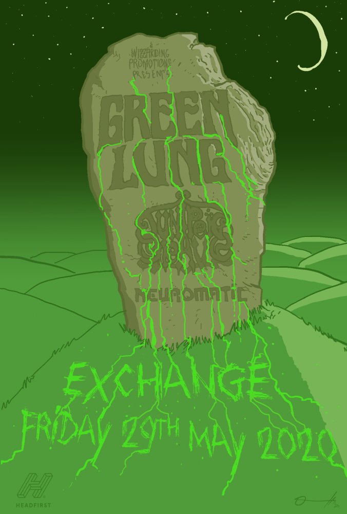 Venue upgrade!

<a href="/greenlungband/">GREEN LUNG</a> will now rock out in <a href="/exchangebristol/">Exchange Bristol</a>'s main room!

TIX: hdfst.uk/wizzarding
