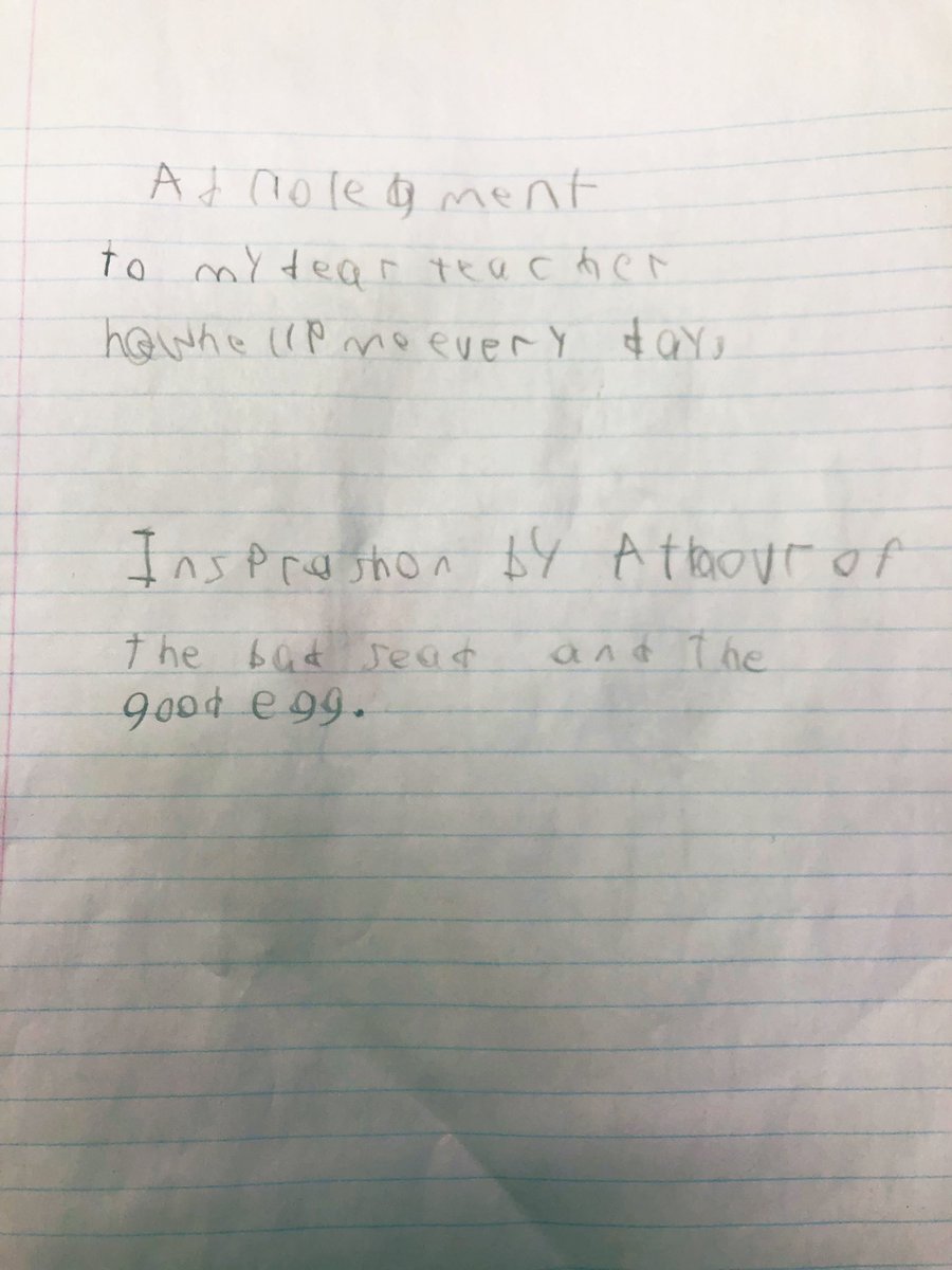 BrightviewEPSB's tweet photo. @IamJoryJohn Your books are an inspiration! “The Bad Seed” &amp; “The Good Egg” inspired one of our students to write “The Rotten Apple.” Here are the first few pages of the 1st draft.  We also now love “The Cool Bean!”  Do you plan to write more like these? Thank you!  #epsb https://t.co/keo1MGKTH3