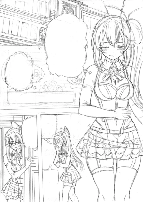 実はハサさん、2年ほど前にミライアカリちゃんのえちち漫画なんぞを描いてうpしようとした事がありましてねぇ( ゜д゜ )(結局は未遂で終わったw 