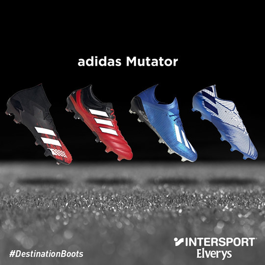 Fairgreenretail's tweet photo. Check out the new adidas Mutator collection from Intersport Elverys 🔥

Which one would you like to have? #DestinationBoots #ElverysMutated https://t.co/a16A0dU0du