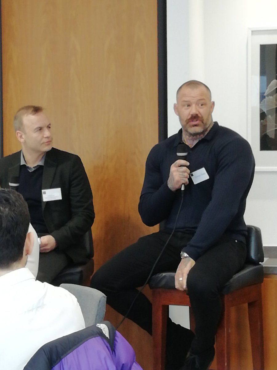 From the rugby pitch to running your own #business - some great insights on the transition from  <a href="/Jord_James/">Jordan James</a> at this morning's <a href="/Club13_Official/">Club13</a> breakfast event