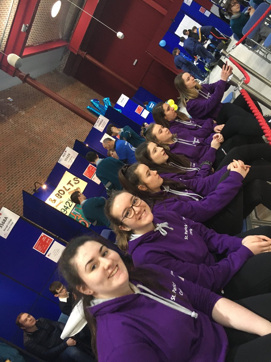 Helen94666384's tweet photo. Best of luck to the robotics team in St Patricks college in the national final today!!! #dellcitvex https://t.co/6eu3vEDSuQ