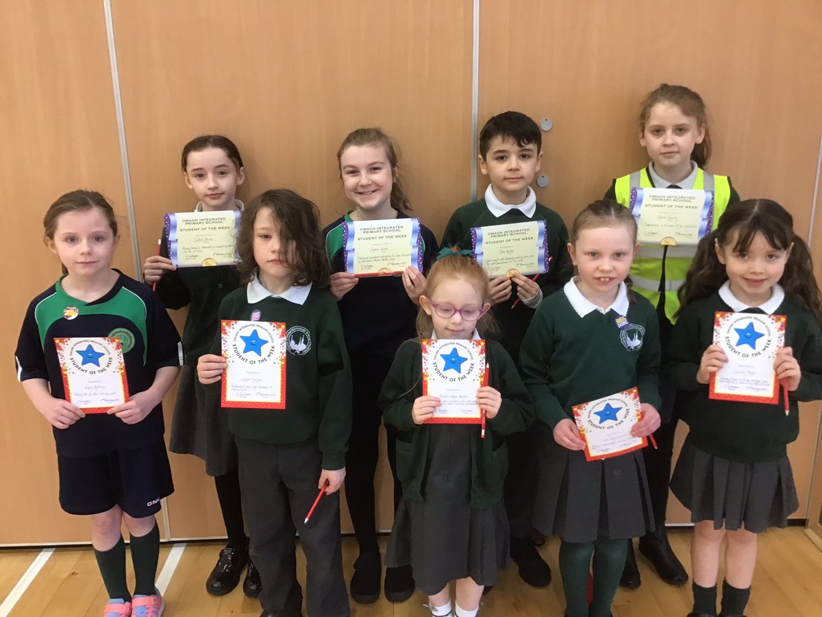 Omagh Integrated PS & Nursery (@omaghintegrated) on Twitter photo Congratulations boys and girls! Pupil of the Week Award Winners for this week. #celebrate #reward Congratulations boys and girls! Pupil of the Week Award Winners for this week. #celebrate #reward