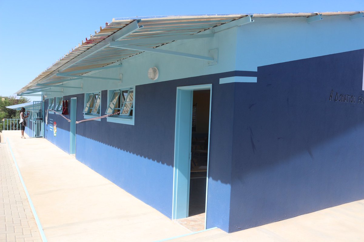 This is a school in Windhoek. As we speak, 11 government schools in Khomas have their water cut off for non payment. Hepatitis E?