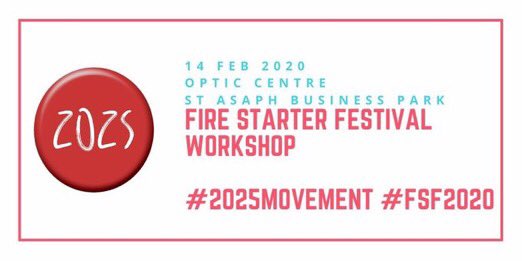 2025Movement's tweet photo. Looking forward to welcomes our guests to the @2025Movement #fsf2020 workshop tomorrow in St Asaph! Only one of two @FireStarterFest events being held in #NorthWales apparently https://t.co/JnNMYPZLdc https://t.co/vbmgVMzvyu