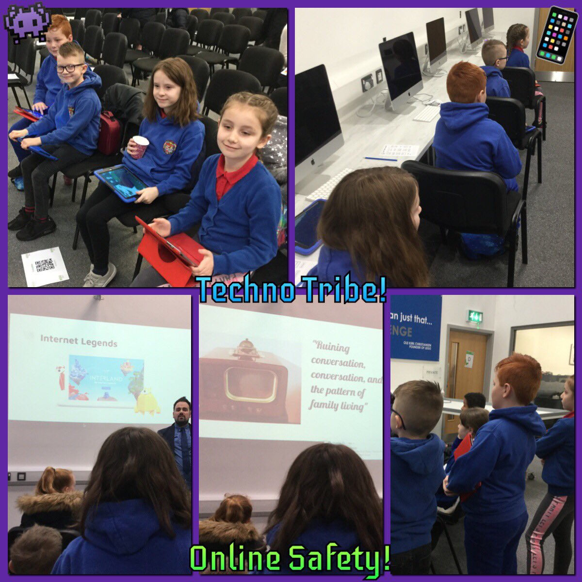 PPS_Eira's tweet image. Learning lots about online safety this morning at @EdenEdCentre with @EAS_Digital. Enjoyed learning about Google Internet Legends (thanks @NantYParcSchool) and how to keep safe when using social media. @Phip_Primary #phipict 👾📱🤔