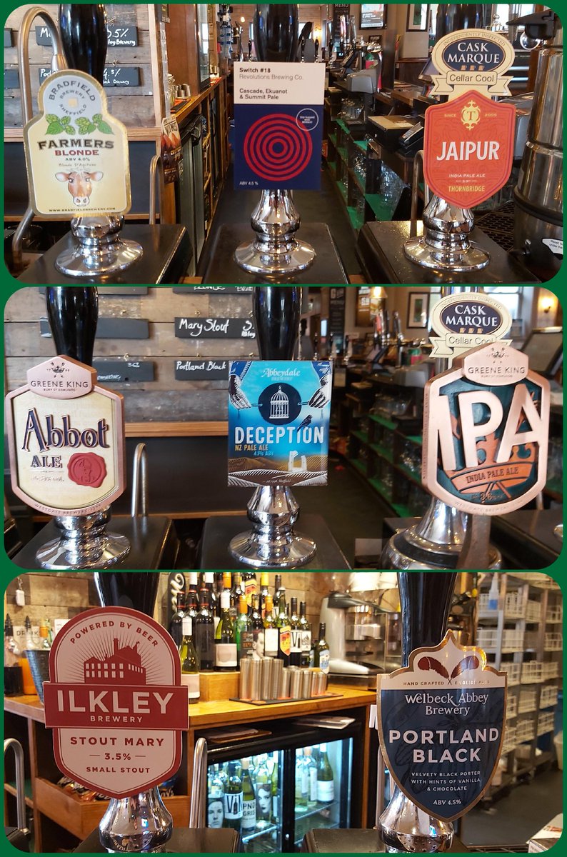 ballcrookes's tweet photo. Thursday's beers! 

#sheffield #sheffieldissuper #realale #caskbeer https://t.co/z9VQldzSm9