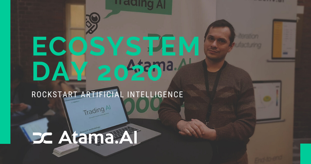 Atama_AI's tweet photo. Looking into the future is always exciting, especially if it’s the future of markets…
Our CEO Myron Leskiv at Ecosystem Day 2020, @rockstart.
It was an exciting day, everyone had a chance to introduce something that will change the world💡📈
#atama_ai #rockstart #ecosystemday https://t.co/tsuballjdL
