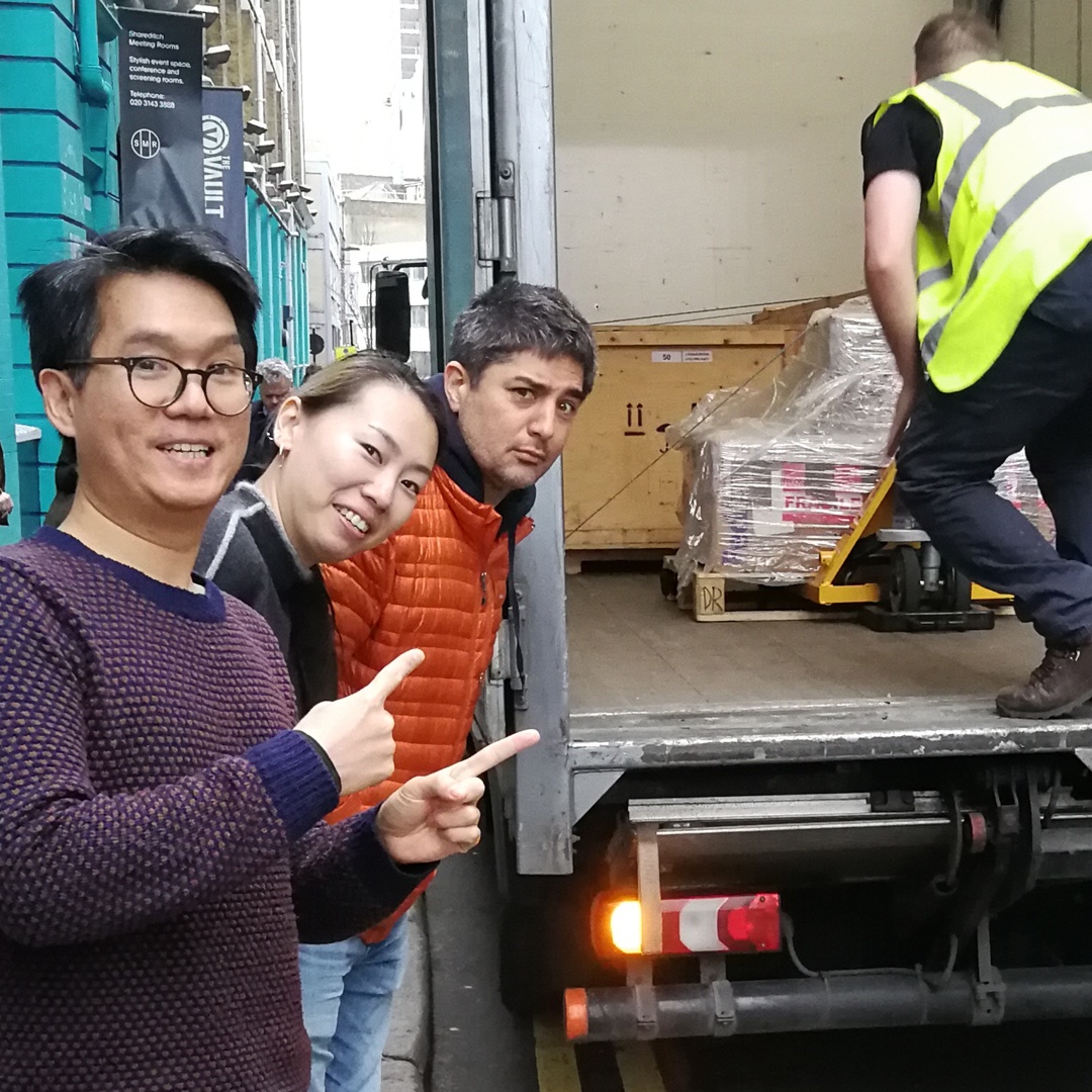 umbrellium's tweet image. After travelling with the @BarbicanCentre Digital Revolution exhibition for the past five years, our #ar #immersive installation, #Assemblance, is back to have a clean and is ready to go back out again. 

Where should it go next? 
For more information - bit.ly/2Rhqi2E