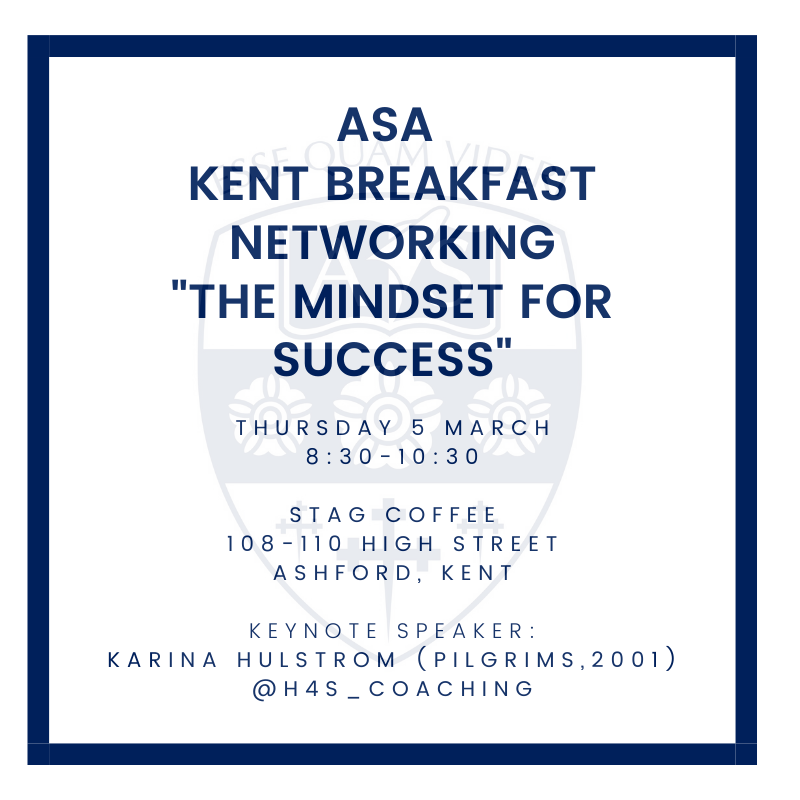 AshfordAlumni's tweet photo. We are really excited to launch our ASA Kent Breakfast Networking events. 

First session featuring keynote speaker alumni Karina Hulstrom from @H4S_Coaching on Thurs 5 March. 

This event is free for alumni. Reserve your place here: https://t.co/EUiVhMGG5q

#AshfordAlumni https://t.co/KjfL0hbP7Q