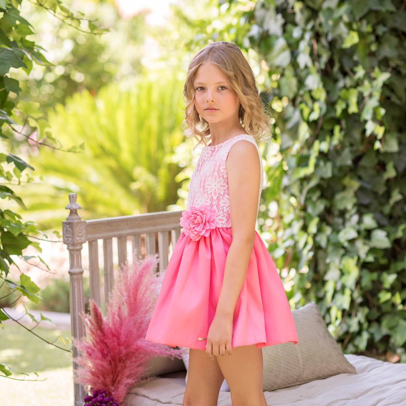 AdrielsModa Infantil on "¡Vestidos para #niña de #DolcePetit! Dolce Aela - Vestido coral para niña a 55,99 € disponible en https://t.co/eiJzOyMgLR Twitter