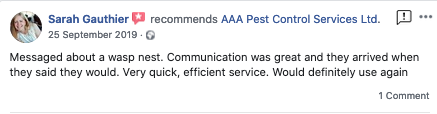 AAAPest's tweet photo. #CustomerService is important and as long as we keep getting great reviews, we'll keep telling you!
#AAAPestControl #Rochdale #Lancashire
👉https://t.co/LJGh1SMgc6 https://t.co/kH9Lanc23w