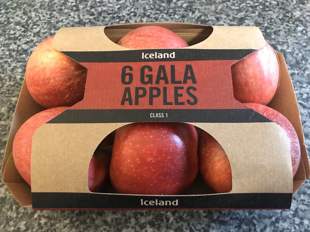 WebbyJamesHere's tweet photo. Look @sainsburys @Morrisons @Tesco it’s possible to produce packs of fruit/veg without plastic, @IcelandFoods are doing it so why are your only options for apples in plastic or loose ones at twice the price? #ourplasticfeedback #plasticfree #waronplastic #plasticpollution @HughFW https://t.co/l9O1sWVTkB