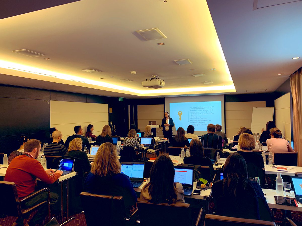 🎥 Our first web streamed training course,  #HorizonEurope just started in Budapest!😉

Our trainers,<a href="/omereuropamedia/">Ömer Ceylan</a> and <a href="/gabocsek/">Gabriella Lovasz</a> are providing a practical introduction to the upcoming research and innovation programme.

👉lnkd.in/gvknSdF