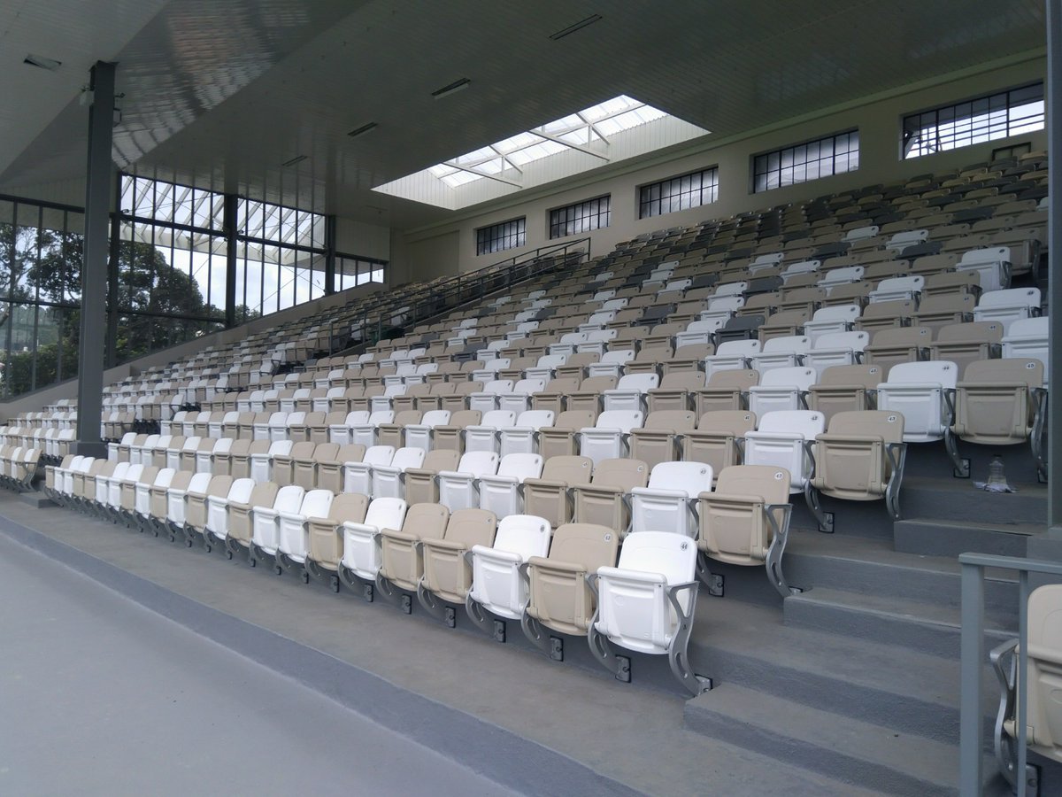 Have a look at the unique design of the CMS at RA Vance Stadium in New Zealand! With an interesting use of colors, this is one of the most eye catching displays of Fusion chairs we've seen.