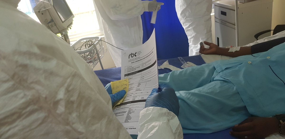 RwandaHealth's tweet image. Rwanda holds a simulation exercise to test its capacities in preparedness and response for any Coronavirus Disease suspected cases at @RwaMilitaryHosp. #COVID19 

There is no single case of Coronavirus Disease in #Rwanda to date. @RBCRwanda #RwOT