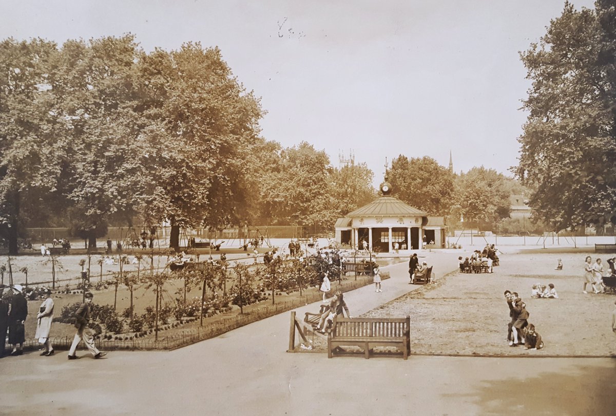 coramsfields's tweet photo. The ultimate #ThrowbackThursday! Opening of Coram's Fields and the Harmsworth Memorial Playground on 21st July 1936, with the Duchess of York.
What's your favourite memory of Coram's Fields?
🌳🍂
#London #CoramsFields https://t.co/0oAK1o6UTc