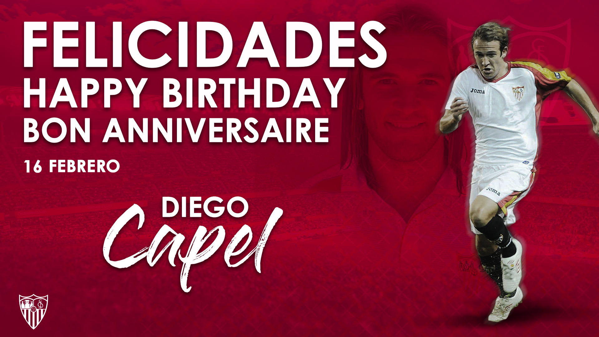 Sevilla Fc Happy Birthday To One Of Our Homegrown Talents Diego11capel 2 Europaleague 1 Uefasupercup 1 Spanish Super Cup 1 Copadelrey From Everyone At