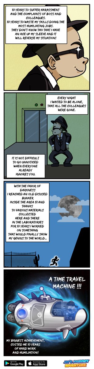 JJAdventureW's tweet photo. Apparently the MiB is a genius and it worked for years to make this, did you ever build something from scratch?Because i never did....

#jaysjourney #ankorgame #mobilegame #JJAdventure #comics #manga #JJStory #2dplatformer #sweepstake https://t.co/JNvpElxci6