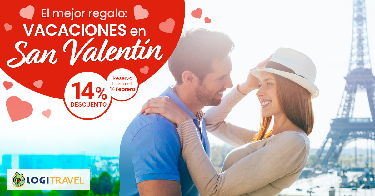 ❤️¿No puedes viajar este fin de semana? No te preocupes. ¡Aprovecha el 14% de descuento que te regalamos y viaja hasta el 31 de marzo! ✈️ 👇 logitravel.com/ofertas/regala…