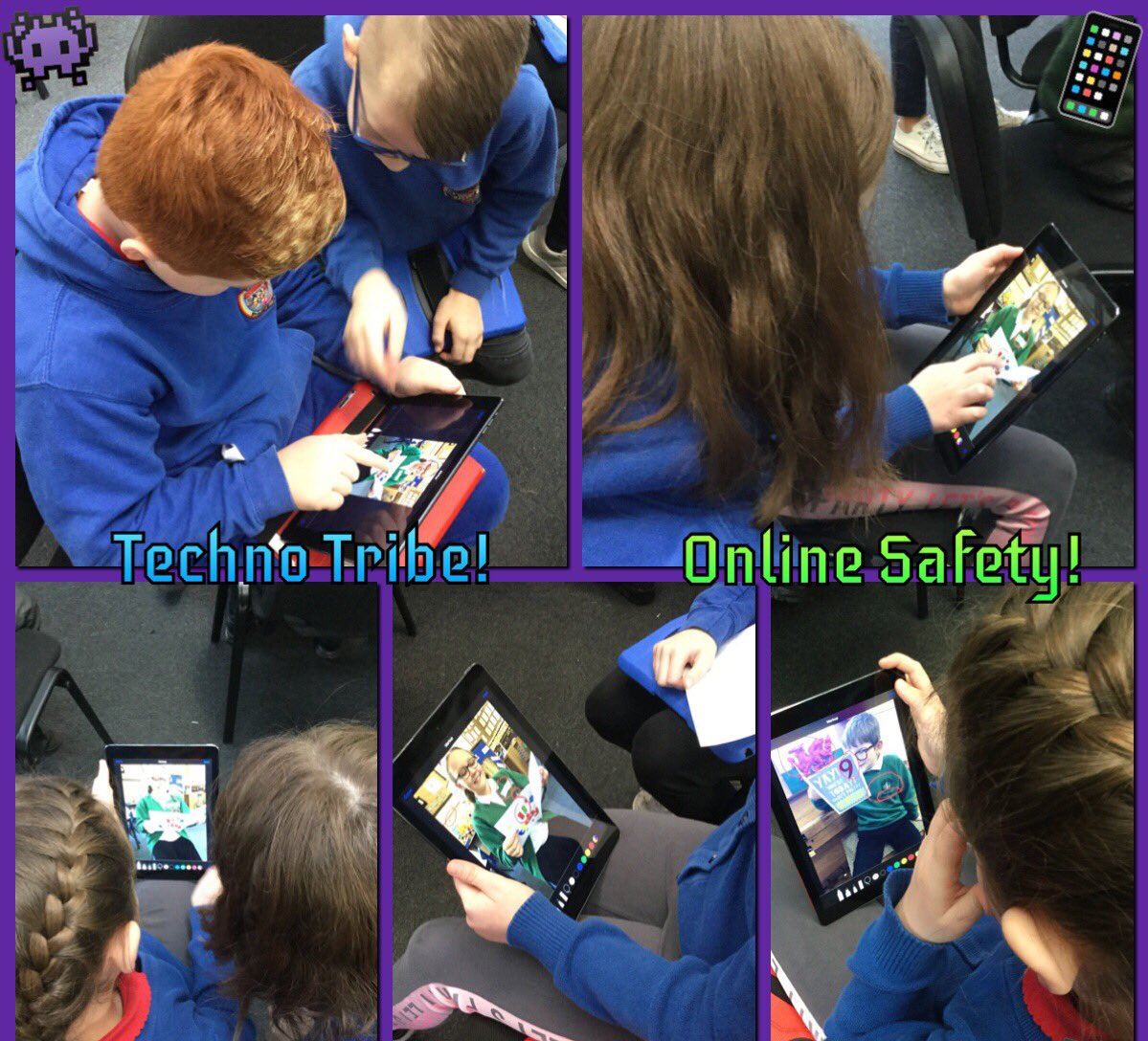 PPS_Eira's tweet image. Look how easy it is to give away your identity with just a photo! Think before you click! @Phip_Primary @EdenEdCentre @EAS_Digital #phipict 📱👾😲