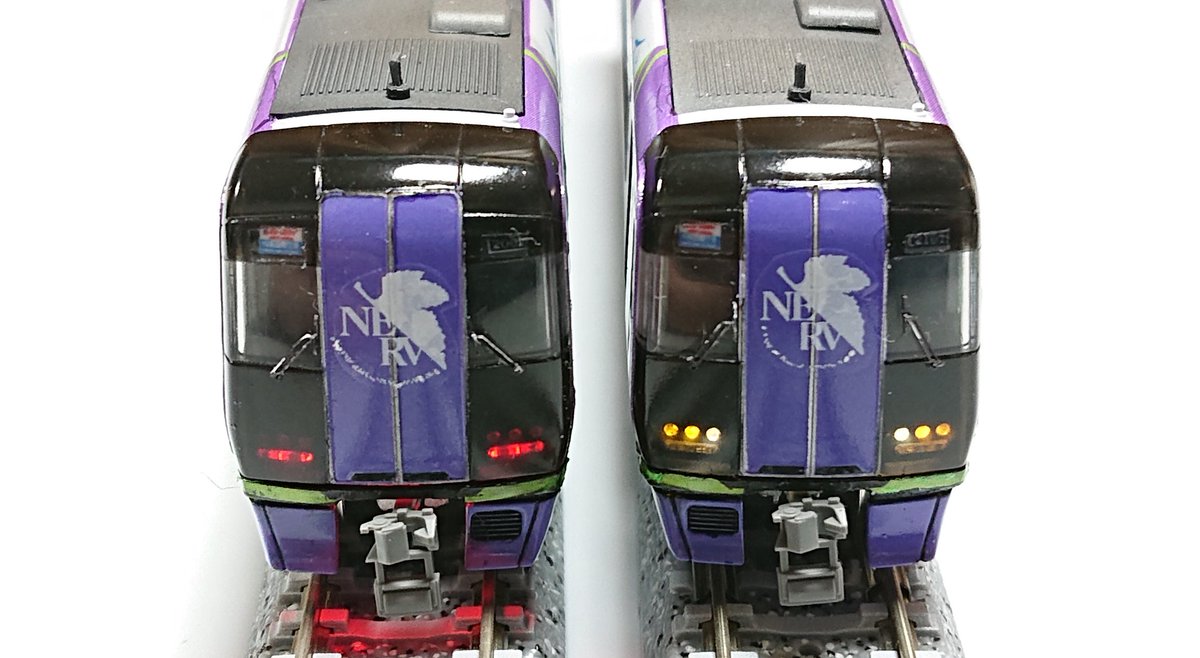 名鉄2000系2007F エヴァンゲリオンミュースカイが完成。 GM完成品に