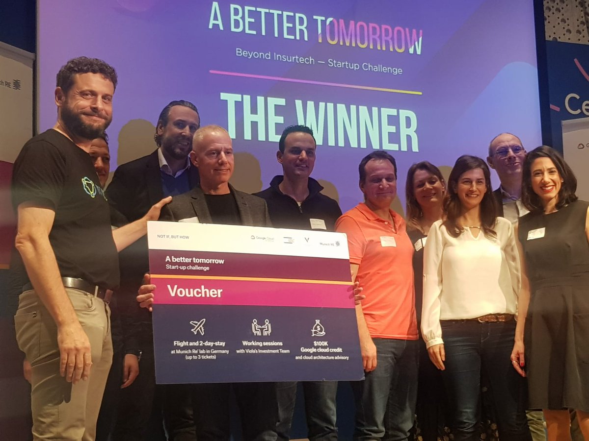 NielsenInnovate's tweet image. Congratulations to @NielsenInnovate backed @INVioUplatform for taking #first_place at the &quot;Better Tomorrow&quot; Challenge yesterday with their #fintech_solution for the change to #data_privacy!
#innovation #insurtech @MunichRe @StartUpNationHQ @ViolaGroup 
Keep it up!