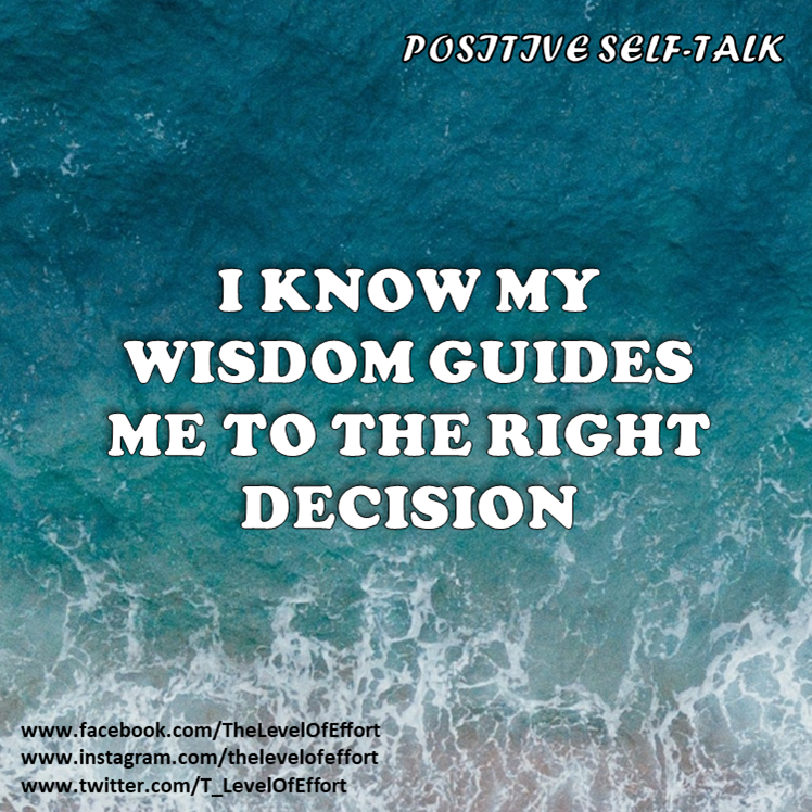 T_LevelOfEffort's tweet photo. "I KNOW MY WISDOM GUIDES ME TO THE RIGHT DECISION"
#TLOE #Positiveselftalk #Motivational #Inspirational #selftalk #nyc #dubai #london #nz #Quoteoftheday #selflove #selfcare #mentalhealth #selfreminder #selftalkmatters #selftalksoultalk #positive #happy #blessed https://t.co/RURIbhE4Ce