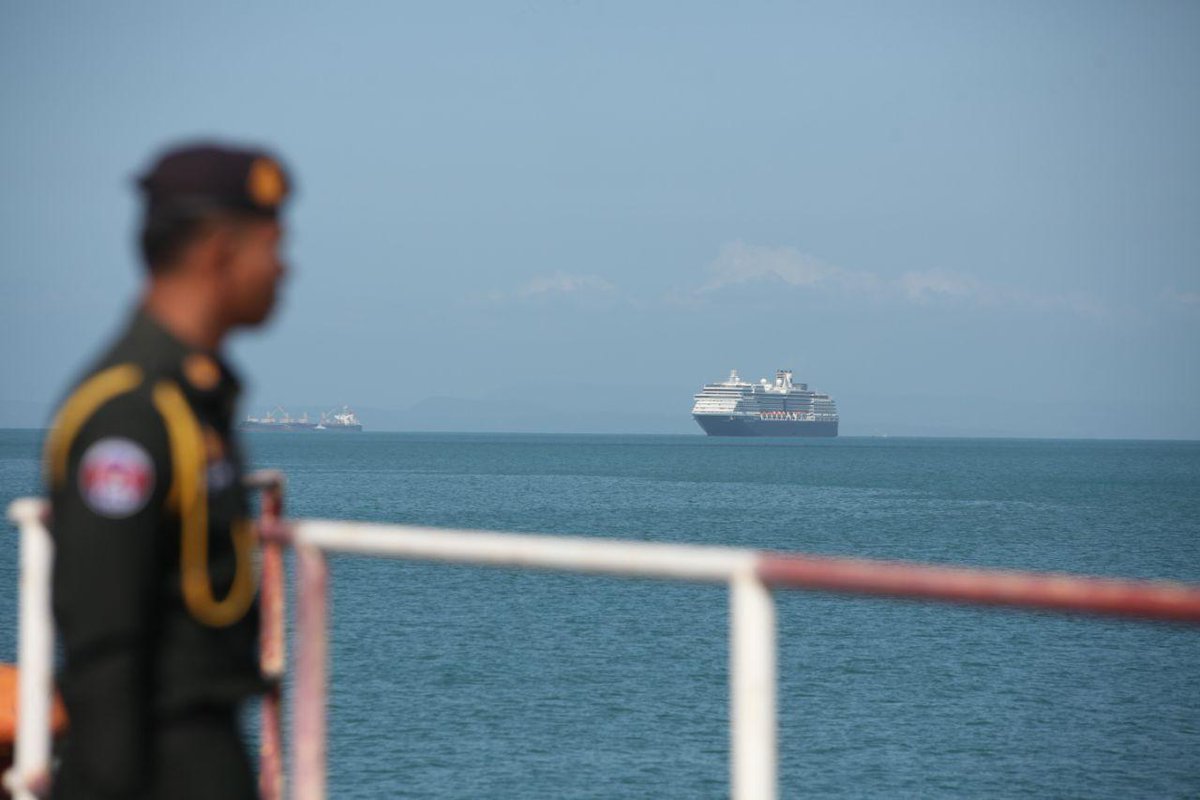 KanhaPuth's tweet photo. Authority Carefully Examine Westerdam Cruise before Disembarkation: Governor
https://t.co/TpVnairNWh
#Cambodia #Peace #Development #Democracy #Westerdam #HunSen https://t.co/swQtjHBdxt