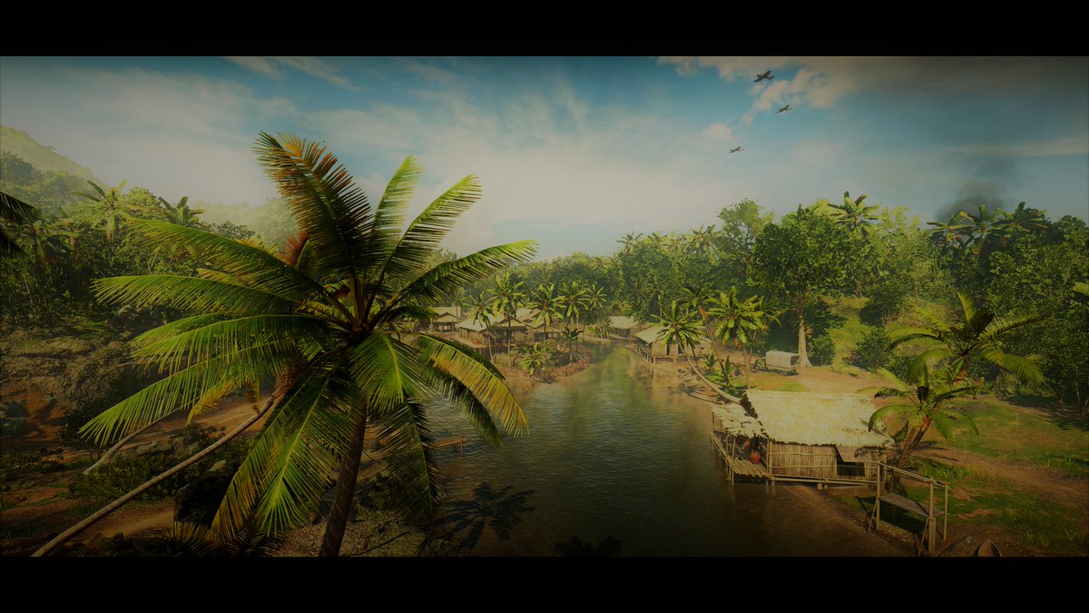 KonteDraco's tweet image. Took a day off from work and I jumped in to take some screenshots of the solomon islands map.
Here are a couple of them in 4K RTXon and 200% resolution scale (as always 😅)
1/5