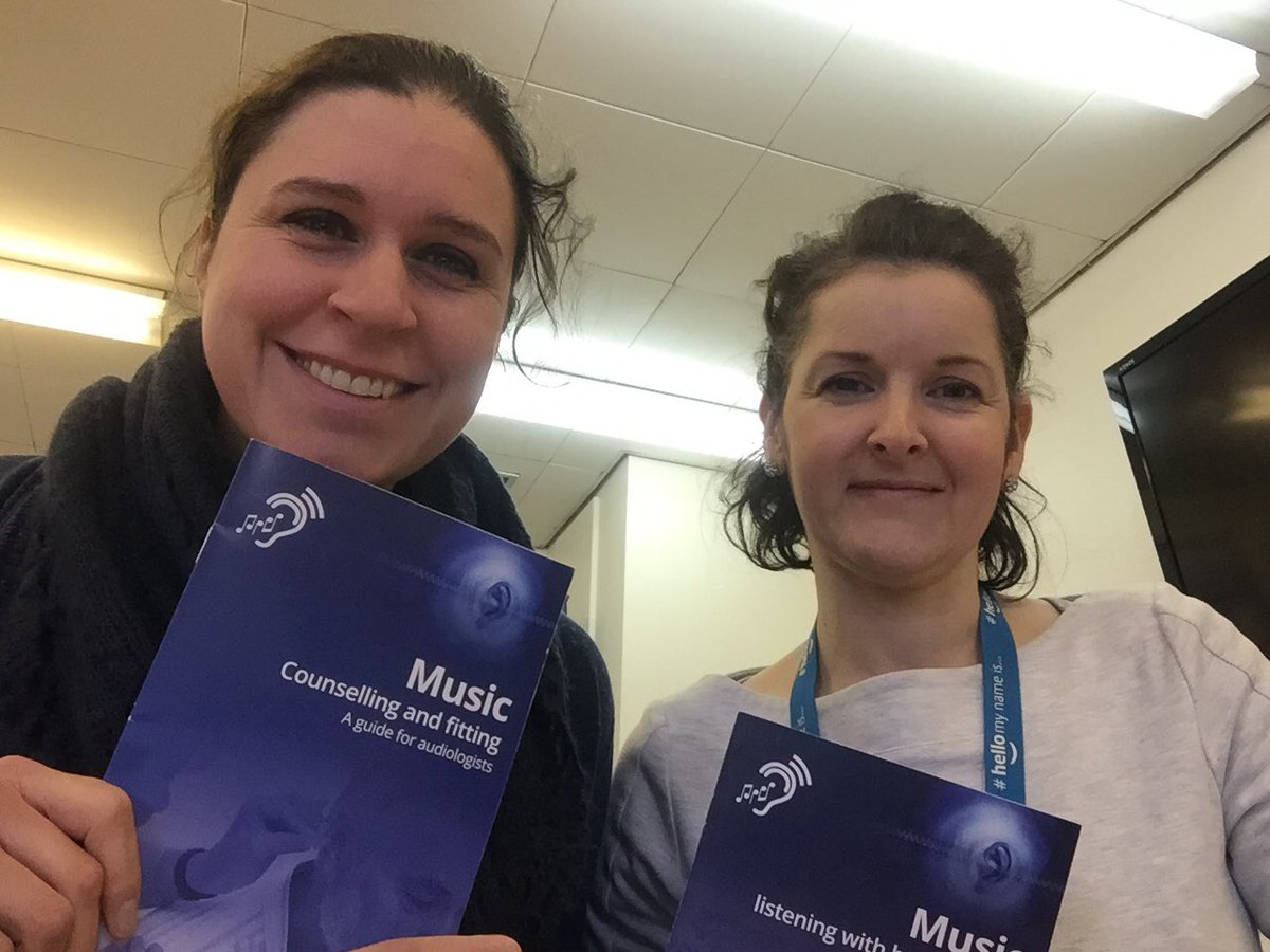 musicndeafness's tweet photo. We are in Sheffield today interviewing Audiologists to get feedback on using our HAFM resources. Off to a flying start! thanks #bootshearingcare https://t.co/3wcEp6N6bW