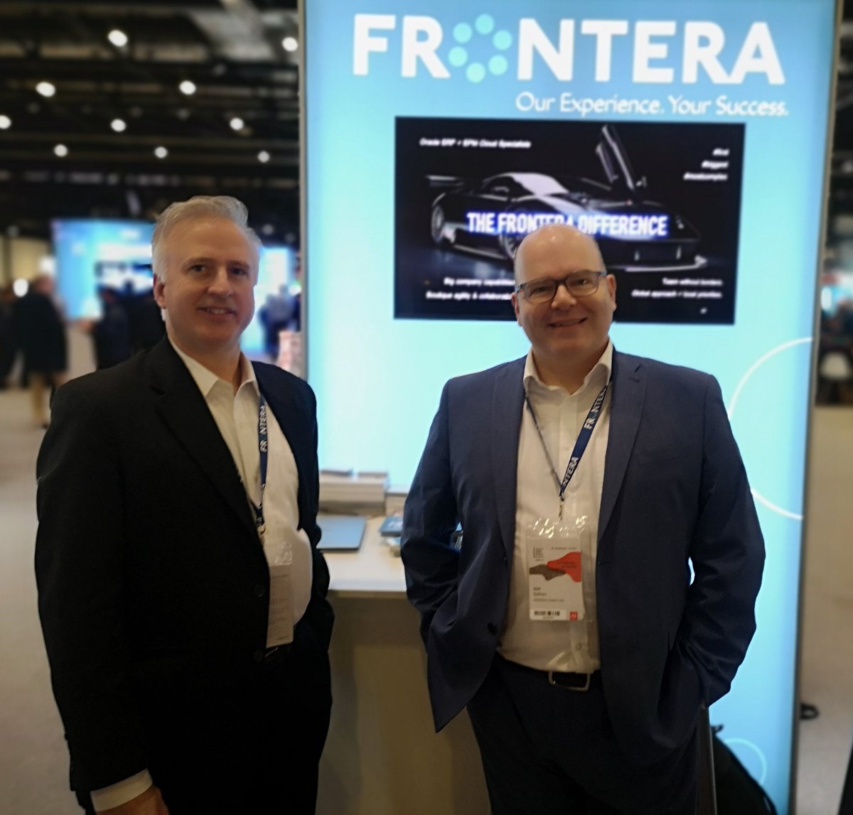 Come see Gary & Matt at #OOWLON today, at 1.50pm, Arena H – Zone 4!

In a changing world, when the pace of change is only accelerating, now more than ever is important to know What to Demand from Your Partner!

#fronteraoow #oow2020 #drivingclientsuccess #choosingtherightpartner