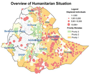 IDPsEthiopia's tweet photo. Over 4.89 million children required humanitarian assistance in 2019. Poor or no access to basic services & facilities put displaced children at a higher risk of contracting preventable diseases in crowded collective sites. #Qoloji #IDPsProtection #Ethiopia https://t.co/sGOPKZIQ7i https://t.co/TBsANC2Gok