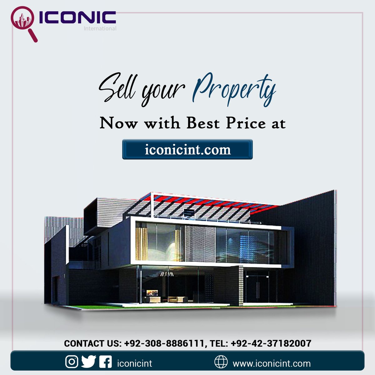 iconicinternat2's tweet photo. Iconic International is a FREE property listing portal where you can list your projects/properties for getting the right audience at the right time.

Feel free to contact us NOW!
Pak: +923088886111
Website: https://t.co/cBQxYkynJh

#Realtor #residential #commercial #Property https://t.co/wdYQmMFvRn
