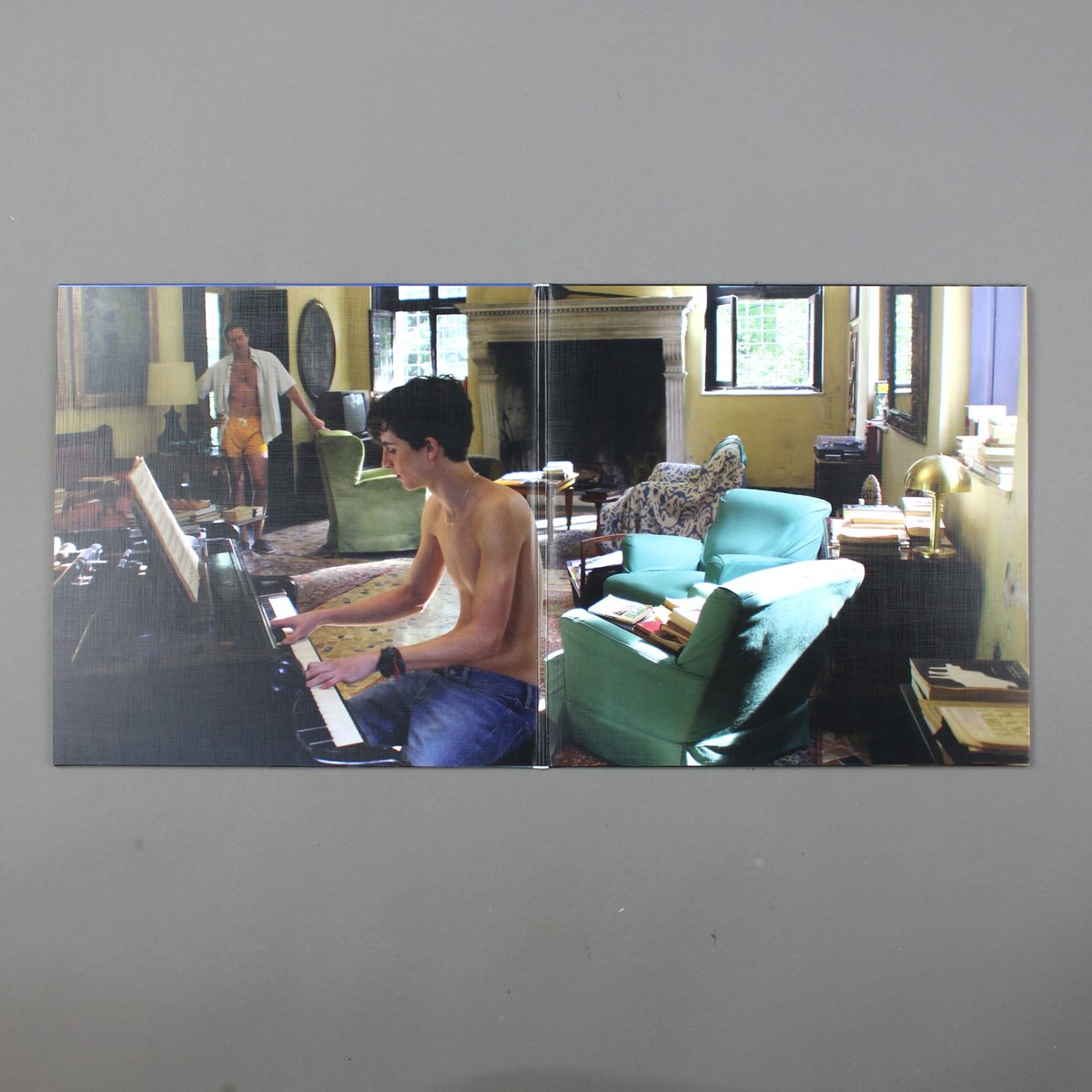 bleep's tweet photo. Shipping Now: 
Sufjan Stevens and Ryuichi Sakamoto - Call Me By Your Name 
@MusicOnVinyl

Transparent red vinyl
Custom PVC protective sleeve with "Somewhere In Northern Italy" engraving
Heavyweight spotvarnished cardboard sleeve
2 Printed innersleeves

https://t.co/HqqWpDG73f https://t.co/biHA0kAWDG