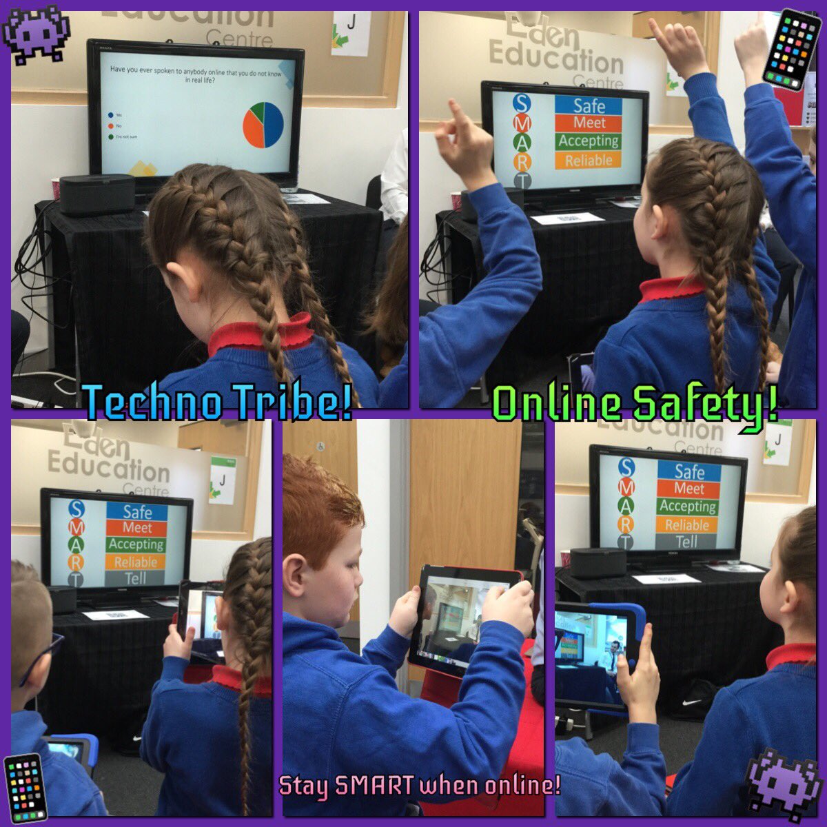 PPS_Eira's tweet image. Having fun learning about online safety. We’re currently on a mission to crack codes! @maindeeprimary @EdenEdCentre @EAS_Digital @Phip_Primary #phipict #TechnoTribe 📱👾🤔