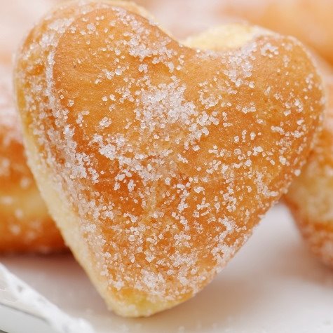 ❤️ A heart shaped doughnut will surely go down well this #ValentinesDay! Find them freshly made at <a href="/waringsbakery/">Warings Bakery</a>