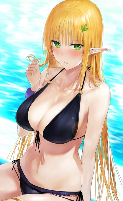 着替え遅刻待ちエルフ 