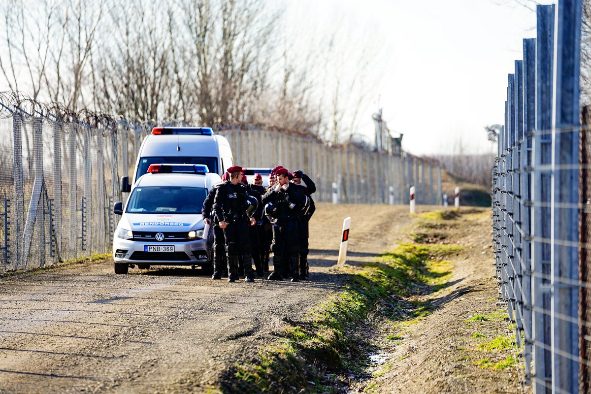 Visiting Hungarian - Serbian border together with Prime Minister of Hungary Viktor Orban. Happy to see that Hungary is protecting our common Schengen border very well. Slovakia is ready to contribute its human and technical resources in case of increased migration flows.