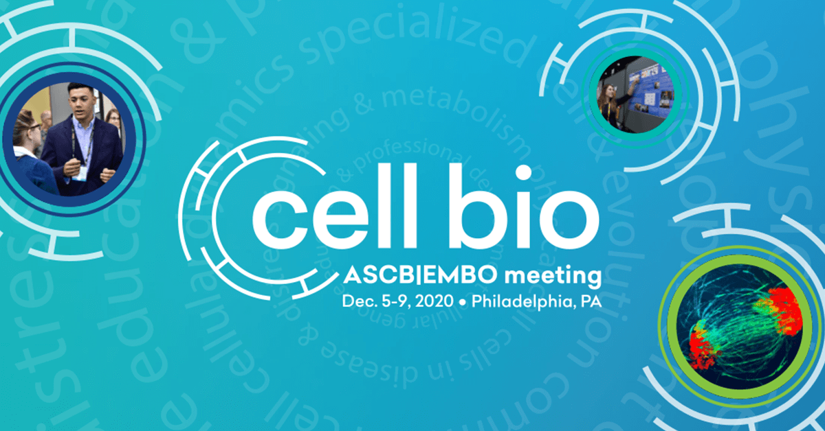 Introducing Cell Bio 2020 –a new name for the ASCB|EMBO meeting. We believe it captures the essence of our meeting as well as the exciting changes to the program, including scientific tracks. Book mark ascb.org/cellbio2020/ and plan to attend in Philadelphia this December.