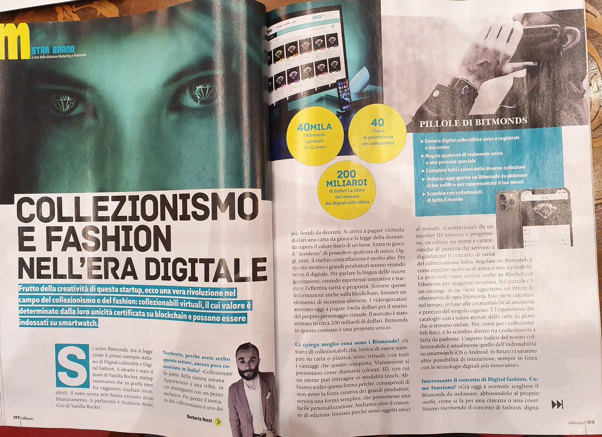 Marco18070292's tweet image. Il collezionabile diventa digitale... #bitmonds progetto che vale la pena approfondire!!!