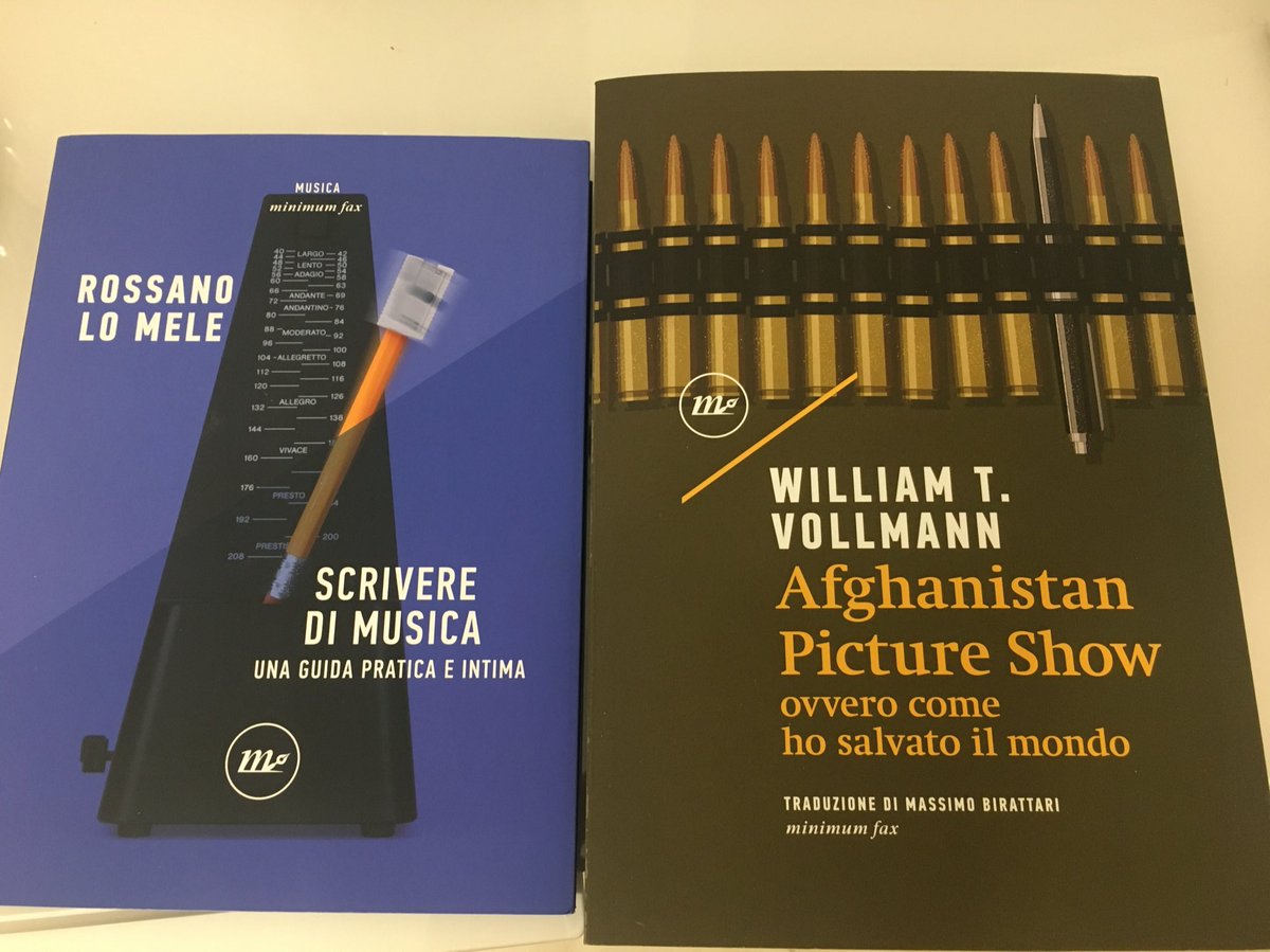 Di ritorno da Sanremo sulla mia scrivania non ho trovato, non dico un vinile, ma manco un CD. Ormai non si porta più (ringrazio il mio abbonamento Spotify). In compenso, però, c'erano due libri di peso specifico enorme.