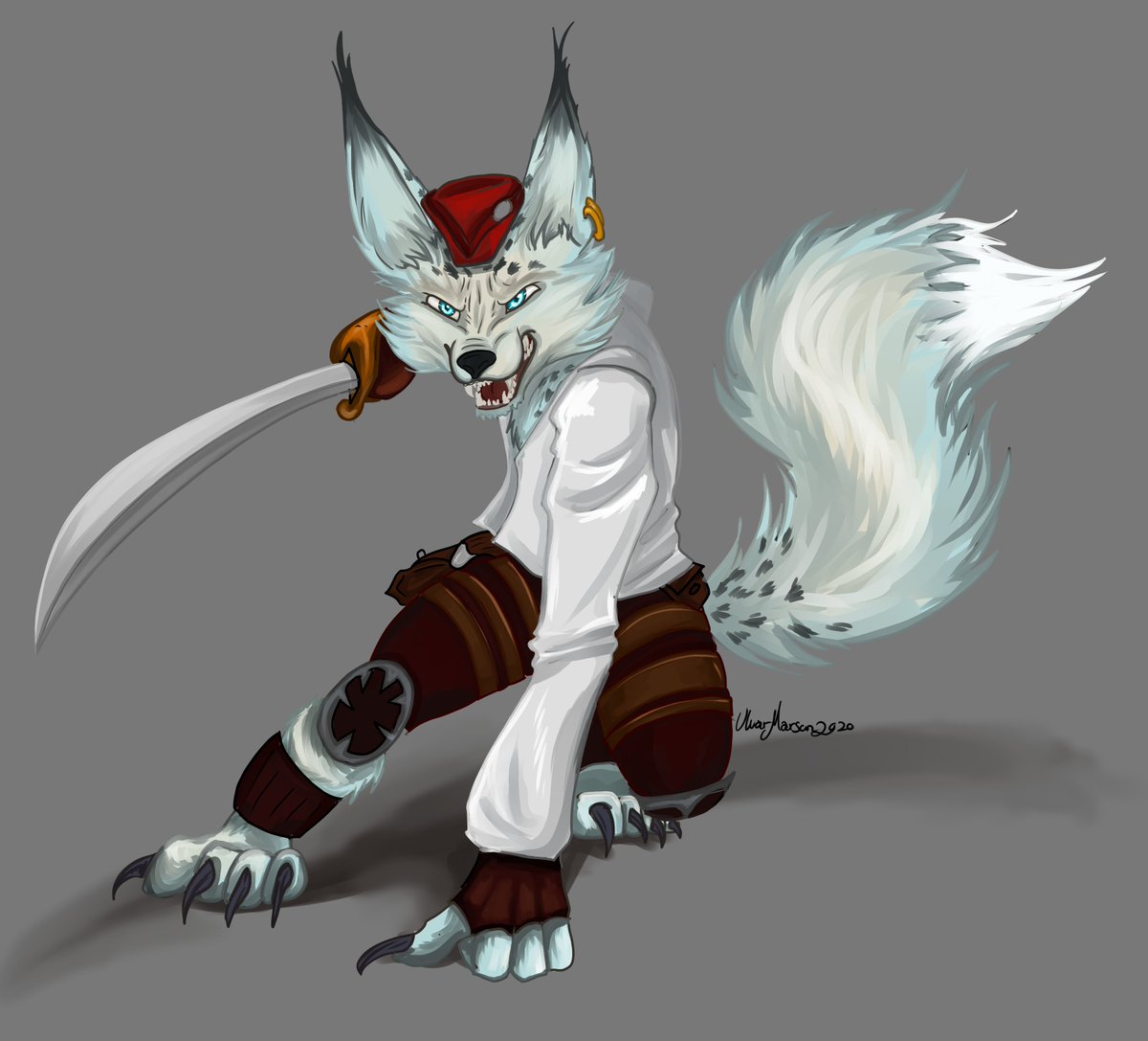 ulvarart's tweet image. Vulpera ain't always nice! 

Pose referance from deviantart.com/zaccura/art/Ac…

#anthro  #cutlass  #fennex  #fox  #pirate  #warcraft  #whitefur  #wow  #vulpera #ulvarart #commissionsopen