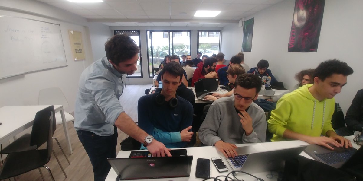 ManoMano_Tech's tweet image. First Workshop at @EpitechBordeaux with the SECURITY TEAM @ManoMano_Tech Bordeaux ! 🚀🚀🚀

Big up to @flemarch and his team !