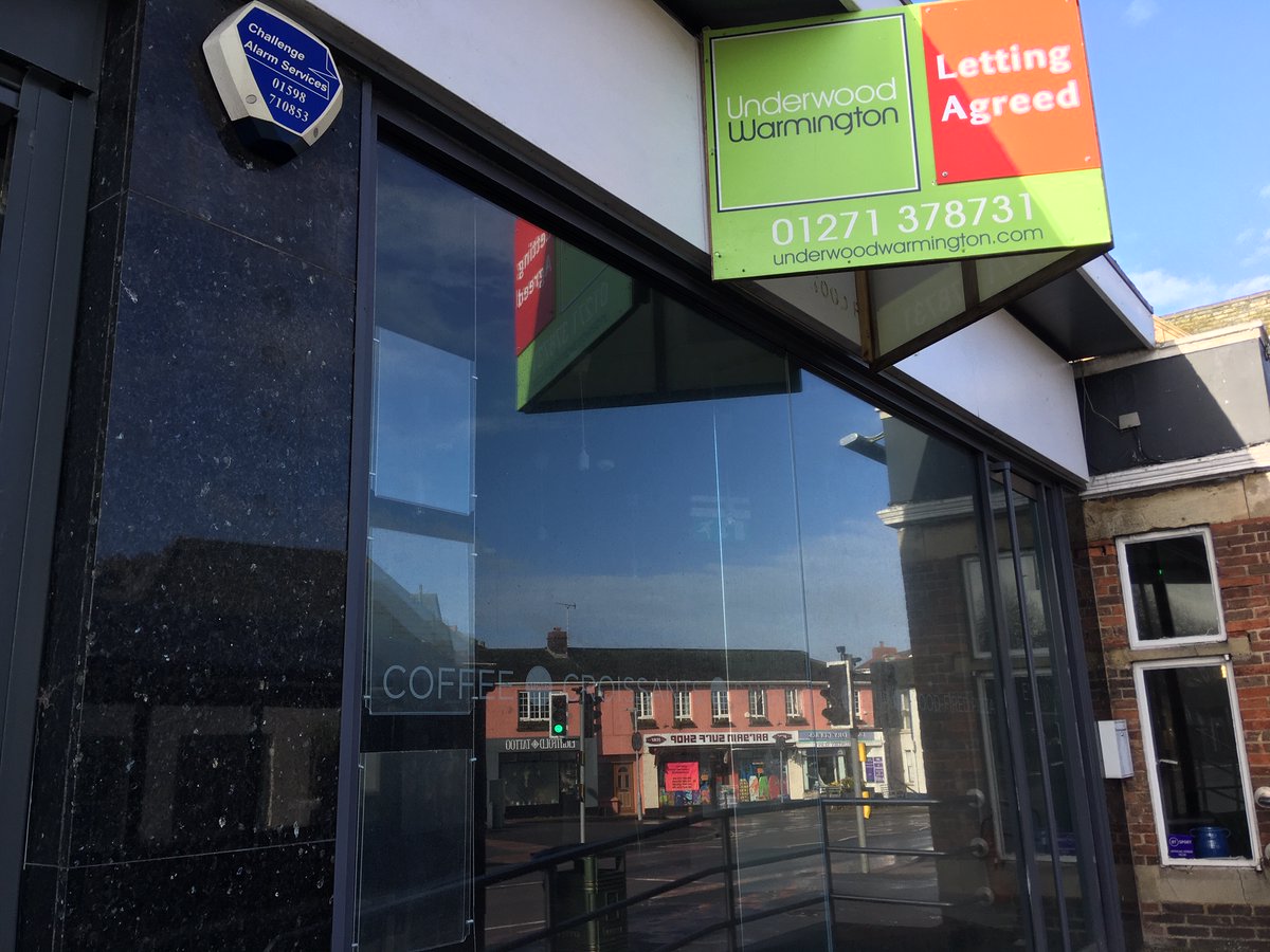 CATERING PREMISES LET

Underwood Warmington are pleased to confirm they have LET Commercial Premises on Exeter Road, Braunton. The 1200 sq. ft. unit has most recently traded as a restaurant and will re-open at Easter as a Pizza Restaurant with take-away and delivery service.