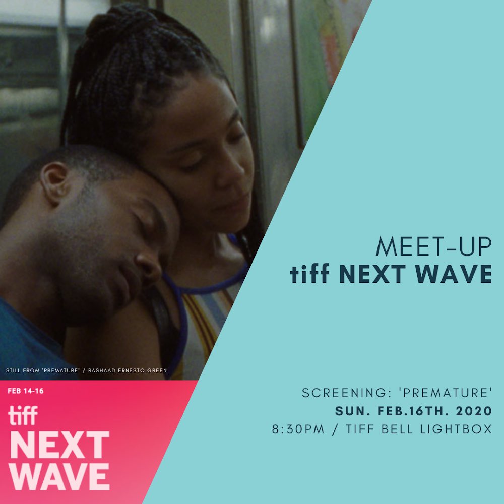 Votes are in! 

We're going to go see 'Premature' this Sunday, February 16th, 8:30 at the TIFF Bell Lightbox! More info on the film and festival: tiff.net/events/prematu… 

If you would like to attend, send us a message and we’ll reserve your FREE ticket(s)* First come first serve