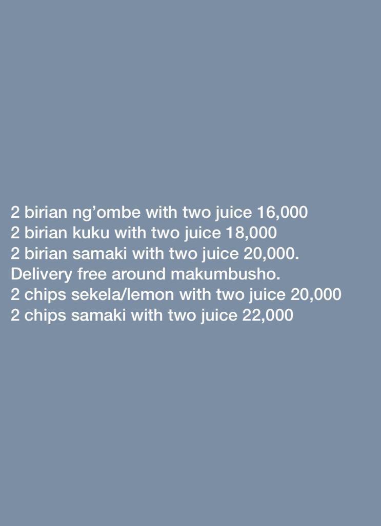 ItsMe_Jabeer's tweet photo. Special offer for this weekend at #PitStopBBQ makumbusho special for couples to enjoy. A place you will enjoy the meal and have fun too.
You are most welcome 🔥🔥
For delivery 
📞 0677444411 https://t.co/tQueFmgDhi