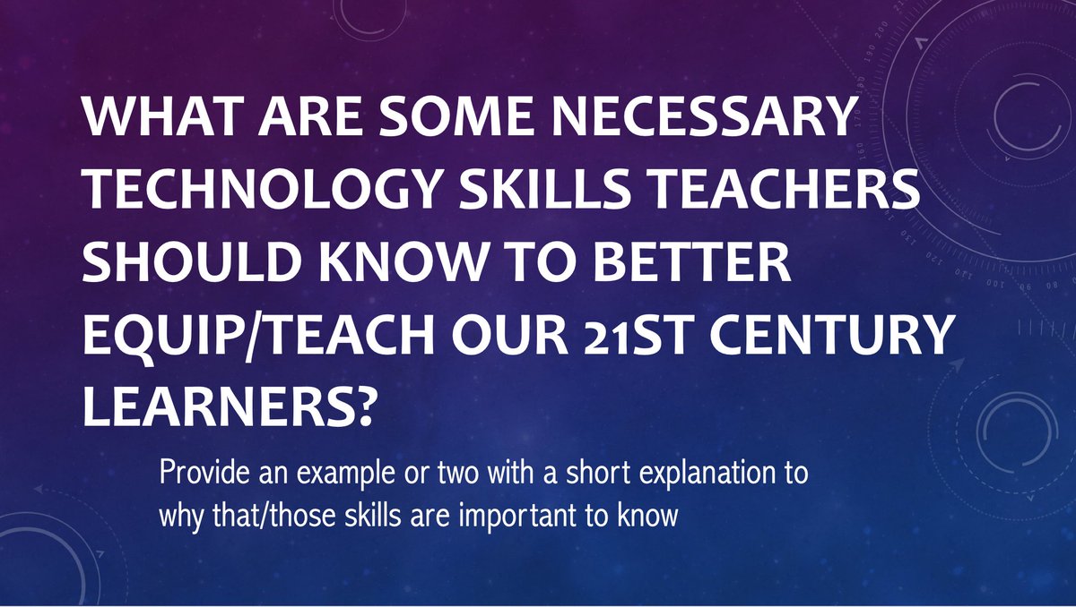 Hi fellow #wuedt6020 candidates! 👋🏼 #weekfive #twitterchat